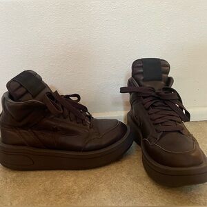 Rick Owens x Converse TURBOPWN hi top leather sneakers Men’s size 10